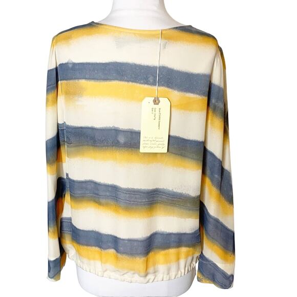 NWT Raquel Allegra chiffon silk sweatshirt - Picture 2 of 6